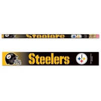 Pittsburgh Steelers 6 Pack of Pencils Pittsburgh Steelers 6 Pack of Pencils