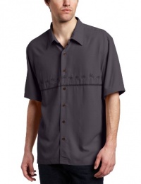 Quiksilver Waterman Men's Tahiti Palms Woven Shirt Quiksilver Waterman Men's Tahiti Palms Woven Shirt