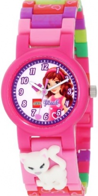 Lego Kids' 9000805 Friends Pink Plastic 2 Pack of Analog Watches Lego Kids' 9000805 Friends Pink Plastic 2 Pack of Analog Watches