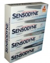 Sensodyne Maximum Strength & Extra Whitening (pack of 4)