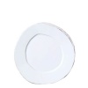 Vietri Lastra White Salad Plates 8.75 Set of 4