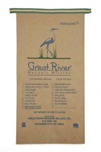 Great River Organic Milling, Organic Specialty Corn Meal, 25-Pound Package