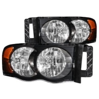 Anzo USA 111022 Dodge Ram Crystal Black Headlight Assembly - (Sold in Pairs) Anzo USA 111022 Dodge Ram Crystal Black Headlight Assembly - (Sold in Pairs)