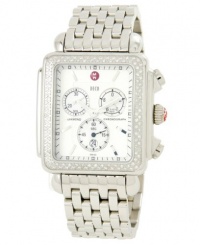 Michele Woman's MWW06J000008 Deco XL Diamond Stainless Steel Bracelet Watch Michele Woman's MWW06J000008 Deco XL Diamond Stainless Steel Bracelet Watch