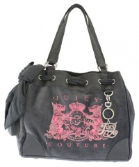 Juicy Couture Scottie Bling Velour Daydreamer Gray Tophat Juicy Couture Scottie Bling Velour Daydreamer Gray Tophat