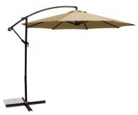Ace Evert Offset Umbrella 8074, 10 ft, Polyester, Beige Ace Evert Offset Umbrella 8074, 10 ft, Polyester, Beige