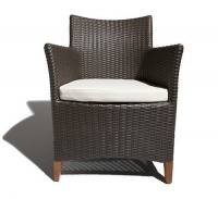 Strathwood Cypress All-Weather Wicker Bistro Chair, Brown Strathwood Cypress All-Weather Wicker Bistro Chair, Brown