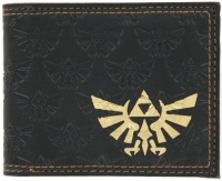 Bioworld Nintendo Legend of Zelda Twilight Princess Triforce Bi-Fold Embossed Wallet Bioworld Nintendo Legend of Zelda Twilight Princess Triforce Bi-Fold Embossed Wallet