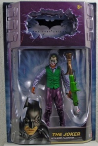 Batman Dark Knight Movie Master Exclusive Deluxe Action Figure Joker with Missile Launcher Batman Dark Knight Movie Master Exclusive Deluxe Action Figure Joker with Missile Launcher