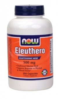 Now Foods, Eleuthero 500 mg 250 Capsules Now Foods, Eleuthero 500 mg 250 Capsules