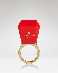 Treasure your most precious files with this audacious kate spade new york USB-auble, which springs into action the moment you hit save. Treasure your most precious files with this audacious kate spade new york USB-auble, which springs into action the moment you hit save.
