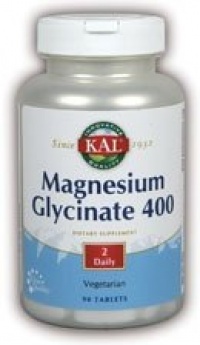 KAL - Magnesium Glycinate, 400 mg, 90 tablets KAL - Magnesium Glycinate, 400 mg, 90 tablets
