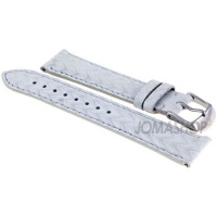 MICHELE 18 mm Cloud White Fashion Leather Strap MICHELE 18 mm Cloud White Fashion Leather Strap