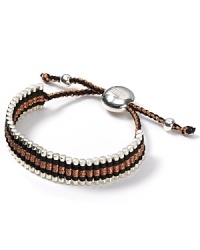 Links of London unique sterling silver, hand-woven lanyard is a modern, grown-up take in the friendship band. Links of London unique sterling silver, hand-woven lanyard is a modern, grown-up take in the friendship band.