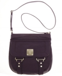 Hipsters and soccer mom would agree, this go-anywhere design from Nine West carries everything with ease. Plenty of pockets easily stash everyday essentials, while the convenient crossbody strap leaves hands free for keeping up with kids or hailing a cab while holding a hot cup of Joe. Hipsters and soccer mom would agree, this go-anywhere design from Nine West carries everything with ease. Plenty of pockets easily stash everyday essentials, while the convenient crossbody strap leaves hands free for keeping up with kids or hailing a cab while holding a hot cup of Joe.