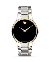 Men's Movado Serio™ watch in two-tone stainless steel. Men's Movado Serio™ watch in two-tone stainless steel.