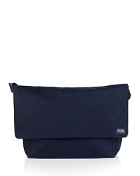 Structured yet pliable, this bag is made from a sturdy fabric that eases with use. Inner construction has nylon rip-stop lining that is lightweight and long lasting. Secure velcro closure, exterior zipper pockets for audio and cellular. Computer envelope to accommodate your laptop. Audio port for headphones, exterior back pocket and interior zip pocket. Structured yet pliable, this bag is made from a sturdy fabric that eases with use. Inner construction has nylon rip-stop lining that is lightweight and long lasting. Secure velcro closure, exterior zipper pockets for audio and cellular. Computer envelope to accommodate your laptop. Audio port for headphones, exterior back pocket and interior zip pocket.