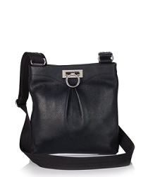 Salvatore Ferragamo brings a sophisticated feel to the season's essential crossbody bag. Sling this leather version across slouchy tees and skinny denim for weekend chic. Salvatore Ferragamo brings a sophisticated feel to the season's essential crossbody bag. Sling this leather version across slouchy tees and skinny denim for weekend chic.