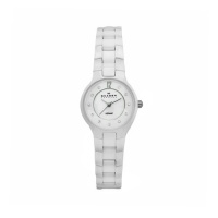 Skagen Women's 572SSXWC Denmark White Ceramic Crystal Accent Watch Skagen Women's 572SSXWC Denmark White Ceramic Crystal Accent Watch