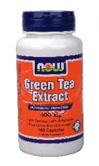Now Foods Green Tea Extract, 400mg Capsules, 100-Count Now Foods Green Tea Extract, 400mg Capsules, 100-Count