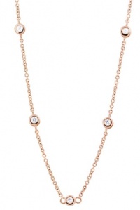 Effy Jewlery 14K Rose Gold 36 Diamond Necklace, 1.88 TCW Effy Jewlery 14K Rose Gold 36 Diamond Necklace, 1.88 TCW