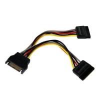 StarTech.com PYO2SATA 6in SATA Power Y Splitter Cable Adapter - M/F StarTech.com PYO2SATA 6in SATA Power Y Splitter Cable Adapter - M/F