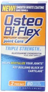 Osteo Bi-Flex Advanced Triple Strengh, 80 Coated Caplets Osteo Bi-Flex Advanced Triple Strengh, 80 Coated Caplets