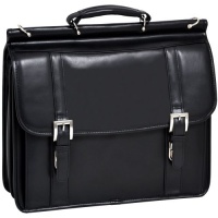 McKleinUSA SCOTTSDALE 86855C Black Flapover Double Compartment Laptop Case McKleinUSA SCOTTSDALE 86855C Black Flapover Double Compartment Laptop Case