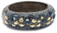 Judith Leiber Jewelry Fancy Cut and Swarovski Pave Magnetic Closure Cuff Bracelet Judith Leiber Jewelry Fancy Cut and Swarovski Pave Magnetic Closure Cuff Bracelet