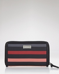 No purse is complete without the right wallet, and SONIA RYKIEL's stripey nylon style ensures fabulous daytime style. Cleverly designed with multiple pockets, it's an effortless essential. No purse is complete without the right wallet, and SONIA RYKIEL's stripey nylon style ensures fabulous daytime style. Cleverly designed with multiple pockets, it's an effortless essential.