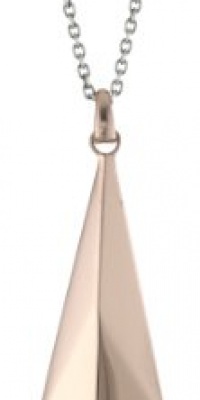 Elizabeth and James Geodesic 18k Rose Gold-Plated Pendant Necklace, 16-18 Elizabeth and James Geodesic 18k Rose Gold-Plated Pendant Necklace, 16-18