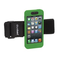 New Tuneband for iPhone 5 Special Edition for Clinica Verde, Grantwood Technology's Armband, Silicone Skin, and Front Screen Protector, Green New Tuneband for iPhone 5 Special Edition for Clinica Verde, Grantwood Technology's Armband, Silicone Skin, and Front Screen Protector, Green