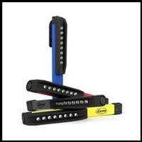 NEBO 5618 THE LARRY 8 LED WORK LIGHT MAGNETIC CLIP LIGHT 60 LUMENS 180 DEGREES Yellow, Red, Black, Blue KIT -Bonus Abco Tech Credit Card LED Light included- NEBO 5618 THE LARRY 8 LED WORK LIGHT MAGNETIC CLIP LIGHT 60 LUMENS 180 DEGREES Yellow, Red, Black, Blue KIT -Bonus Abco Tech Credit Card LED Light included-