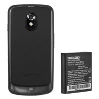 Seidio BACY38SSGNLN-BK Innocell 3800mAh Super Extended Life Battery for Use with Samsung Galaxy Nexus LTE with NFC - Retail Packaging - Black Seidio BACY38SSGNLN-BK Innocell 3800mAh Super Extended Life Battery for Use with Samsung Galaxy Nexus LTE with NFC - Retail Packaging - Black