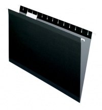 Pendaflex 415315BLA Hanging Folder, Black, 1/5 Tab, Legal, 25 Per Box Pendaflex 415315BLA Hanging Folder, Black, 1/5 Tab, Legal, 25 Per Box