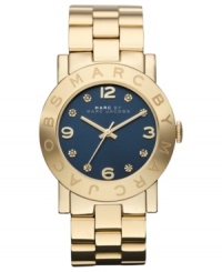 Bring the glitz with this eye-popping timepiece from Marc by Marc Jacobs. Bring the glitz with this eye-popping timepiece from Marc by Marc Jacobs.