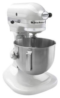 KitchenAid K4SSWH 4 -1/2 Quart Bowl Lift Stand Mixer, White KitchenAid K4SSWH 4 -1/2 Quart Bowl Lift Stand Mixer, White