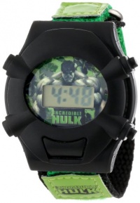 Marvel Comics Kids' HULK020 Incredible Hulk Green Fast Wrap Digital Watch Marvel Comics Kids' HULK020 Incredible Hulk Green Fast Wrap Digital Watch