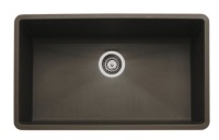 Blanco 440147 Précis Super Single Bowl Sink, Café Brown Blanco 440147 Précis Super Single Bowl Sink, Café Brown