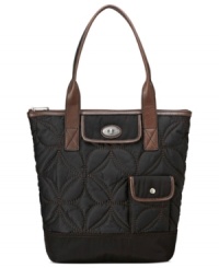 Stand out from the crowd with this chic silhouette from Fossil that boasts a sleek shape and vintage-inspired detailing. Custom hardware and detail stitching dress the outside, while the generous interior makes it ideal for everyday demands. Stand out from the crowd with this chic silhouette from Fossil that boasts a sleek shape and vintage-inspired detailing. Custom hardware and detail stitching dress the outside, while the generous interior makes it ideal for everyday demands.