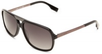 BOSS by Hugo Boss B0453PS Polarized Rectangular Sunglasses,Black,59 mm BOSS by Hugo Boss B0453PS Polarized Rectangular Sunglasses,Black,59 mm