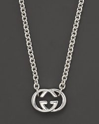 From the Silver Britt collection, Gucci's signature Britt necklace. Designed by Gucci. From the Silver Britt collection, Gucci's signature Britt necklace. Designed by Gucci.