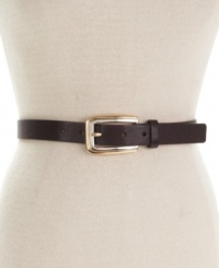 A smooth skinny belt that's perfect for every day, by Style&co. A smooth skinny belt that's perfect for every day, by Style&co.