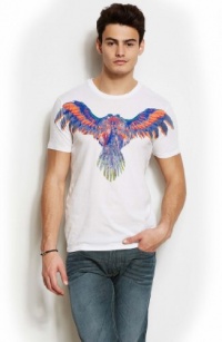 Armani Exchange Mens Pop Color Eagle Tee Armani Exchange Mens Pop Color Eagle Tee