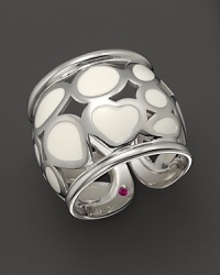 Bold sterling silver ring by Roberto Coin. Bold sterling silver ring by Roberto Coin.