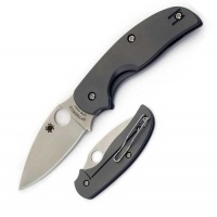 Spyderco Sage Titanium Plain Edge Knife Spyderco Sage Titanium Plain Edge Knife
