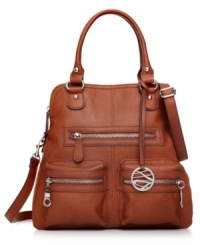 Urban-cool meets practical versatility with this take-anywhere tote from Style&co. Super spacious with plenty of pockets, it can effortlessly carry off whatever your day demands. Urban-cool meets practical versatility with this take-anywhere tote from Style&co. Super spacious with plenty of pockets, it can effortlessly carry off whatever your day demands.
