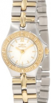 Invicta Women's 0136 Wildflower Collection 18k Gold-Plated and Stainless Steel Watch Invicta Women's 0136 Wildflower Collection 18k Gold-Plated and Stainless Steel Watch