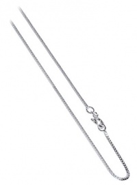 BOX1MM-18 Nickel Free Italian .925 Sterling Silver Sturdy Box Link 1mm Chain Necklace 18 BOX1MM-18 Nickel Free Italian .925 Sterling Silver Sturdy Box Link 1mm Chain Necklace 18
