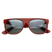 Modern Retro Reflective Mirror Lens Super Flat Top Wayfarers Sunglasses Modern Retro Reflective Mirror Lens Super Flat Top Wayfarers Sunglasses
